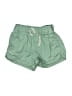 Gap Kids 100% Cotton Solid Green Shorts Size 8 - photo 1