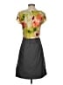 Tabitha 100% Silk Floral Gray Casual Dress Size 6 - photo 2