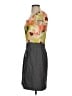 Tabitha 100% Silk Floral Gray Casual Dress Size 6 - photo 5