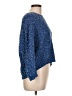 Thakoon Tweed Blue Pullover Sweater Size L - photo 4