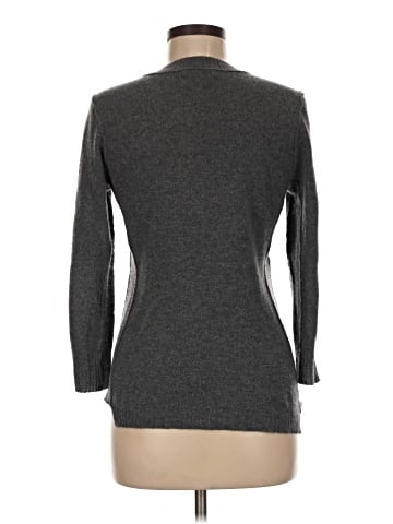 Aqua Cashmere Pullover Sweater (view 2)