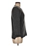 Aqua 100% Cashmere Gray Cashmere Pullover Sweater Size M - photo 4