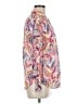 Talbots 100% Cotton Paisley Pink Long Sleeve Blouse Size M - photo 4
