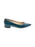 Nine West Teal Flats Size 8 1/2 - photo 1