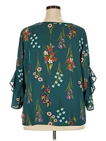 Van Heusen 3/4 Sleeve Blouse (view 2)