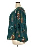 Van Heusen 100% Polyester Teal 3/4 Sleeve Blouse Size XXL - photo 5