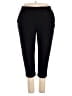 Purejill Solid Black Active Pants Size 2X - photo 1