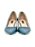 Nine West Teal Flats Size 8 1/2 - photo 2