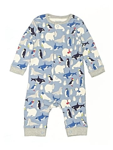 Baby Boden Long Sleeve Onesie (view 1)