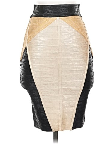 Wow Couture Gold Label Faux Leather Skirt (view 1)
