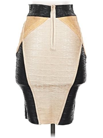 Wow Couture Gold Label Faux Leather Skirt (view 2)