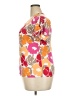 Croft & Barrow Orange Short Sleeve Blouse Size XXL - photo 5