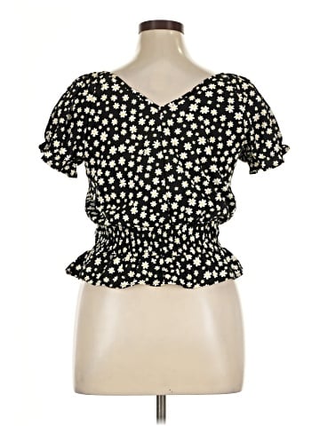 Indulge Short Sleeve Blouse (view 2)