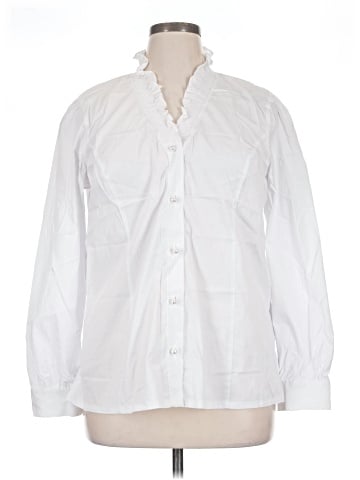 Soft Surroundings 3/4 Sleeve Button-Down Shirt (view 1)