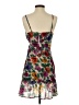 Topshop 100% Polyester Tropical Green Purple Cocktail Dress Size 4 - photo 2