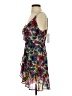 Topshop 100% Polyester Tropical Green Purple Cocktail Dress Size 4 - photo 5