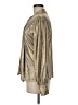 Unique Vintage Metallic Gold Long Sleeve Blouse Size M - photo 5