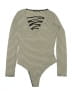 Harlowe & Graham Gray Bodysuit Size S - photo 1