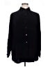 Soft Surroundings Purple Black Long Sleeve Button-Down Shirt Size XL - photo 1