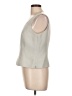 Tahari by ASL 100% Polyester Gray Sleeveless Blouse Size 12 Petite - photo 5