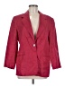 Talbots 100% Linen Solid Red Blazer Size 8 - photo 1