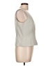 Tahari by ASL 100% Polyester Gray Sleeveless Blouse Size 12 Petite - photo 4