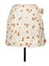 Zara Floral Ivory Casual Skirt Size L - photo 2