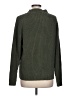 Lands' End 100% Cotton Solid Green Pullover Sweater Size L - photo 2