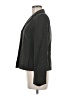 Linda Allard Ellen Tracy 100% Wool Solid Gray Wool Blazer Size 6 - photo 5
