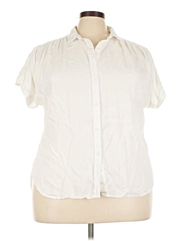 Time and Tru Short Sleeve Blouse (view 1)