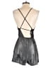 Silence and Noise Metallic Silver Cocktail Dress Size S - photo 2