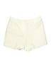 Petite Sophisticate 100% Cotton Solid Ivory Shorts Size 12 Petite - photo 1