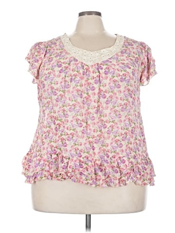 DressBarn Short Sleeve Blouse (view 1)