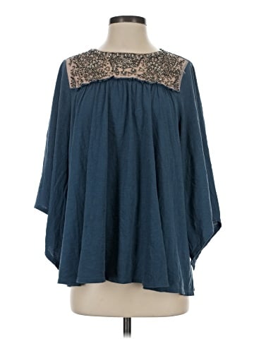 Deletta 3/4 Sleeve Blouse (view 1)