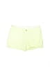 Columbia 100% Cotton Solid Green Yellow Shorts Size 12 - photo 1