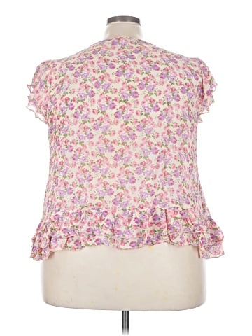 DressBarn Short Sleeve Blouse (view 2)