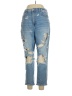 American Eagle Outfitters Hearts Blue Jeans Size 12 - photo 1