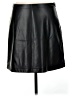 Gap 100% Polyester Black Faux Leather Skirt Size M - photo 1