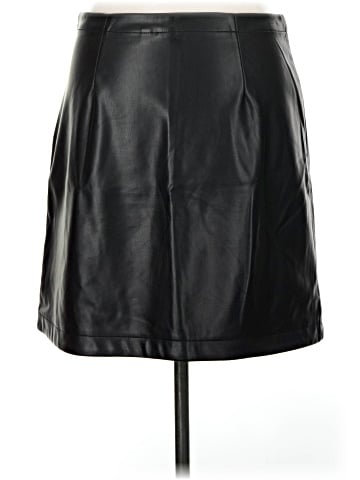 Gap Faux Leather Skirt (view 2)
