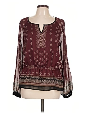 Adrianna Papell Long Sleeve Blouse (view 1)