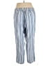 Catherines Stripes Blue Linen Pants Size 1X - photo 2