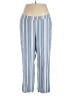Catherines Stripes Blue Linen Pants Size 1X - photo 1