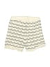 H&M 100% Cotton Chevron-herringbone Ivory Shorts Size 3T - photo 2