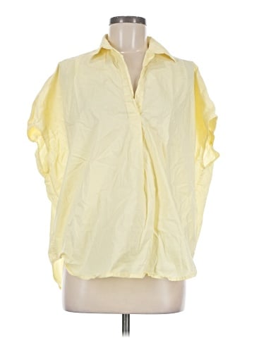 French Connection Short Sleeve Blouse (view 1)