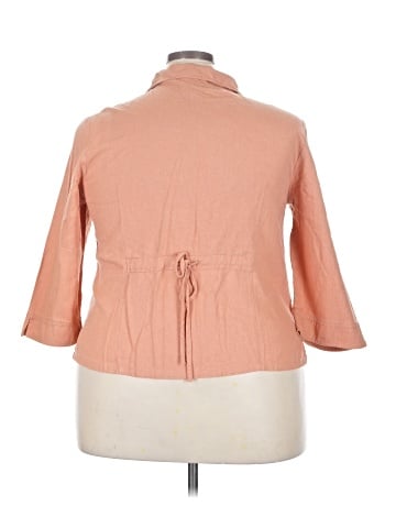 Bobbie Brooks 3/4 Sleeve Button-Down Shirt (view 2)