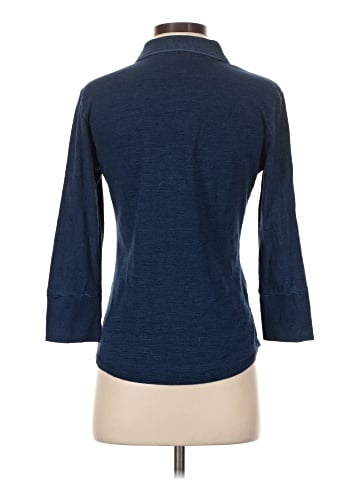J. McLaughlin 3/4 Sleeve Button-Down Shirt (view 2)