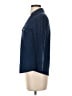 J. McLaughlin Blue 3/4 Sleeve Button-Down Shirt Size XS - photo 5