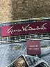 Gloria Vanderbilt Chevron-herringbone Blue Jeans Size 6 - photo 4