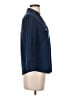 J. McLaughlin Blue 3/4 Sleeve Button-Down Shirt Size XS - photo 4