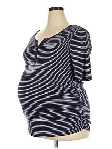 Old Navy - Maternity Short Sleeve Henley (view 1)